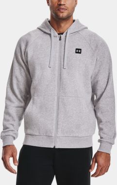 Under Armour UA Rival Fleece FZ Hoodie - šedá