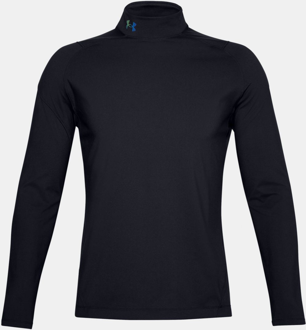 Under Armour RUSH™ 2.0 Mock Tričko Čierna