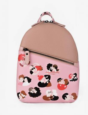 Ružový dámsky batoh VUCH Lovers backpack