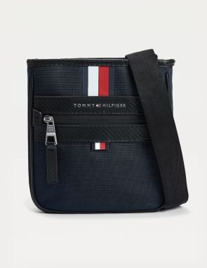 Tmavomodrá pánska malá crossbody taška Tommy Hilfiger