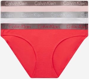 Nohavičky pre ženy Calvin Klein - biela, ružová, červená