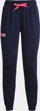 Under Armour Nohavice Armour Mixed Media Pant-NVY