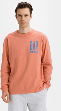 GAP oranžové pánske tričko Logo