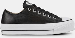 Converse čierne kožené tenisky Chuck Taylor All Star Lift