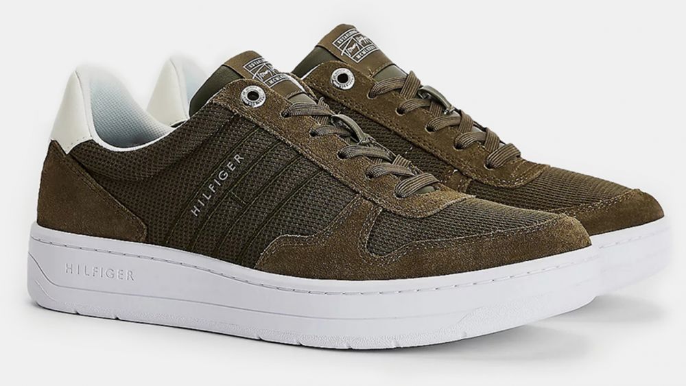 Tommy Hilfiger khaki pánske tenisky