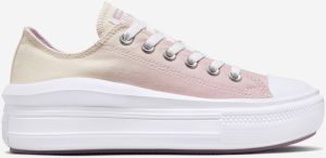 Svetlofialové dámske tenisky na platforme Converse