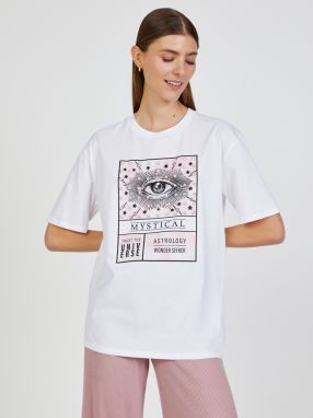 Biele oversize tričko TALLY WEiJL