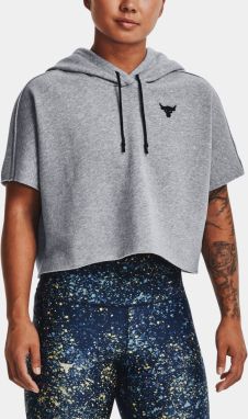 Mikina Under Armour UA Prjct Rock SS Fleece Hde - šedá