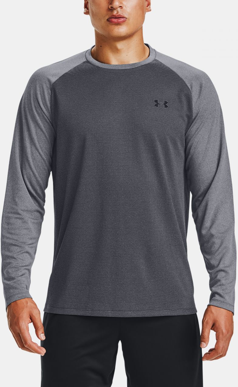 Under Armour Textured Long Tričko Šedá
