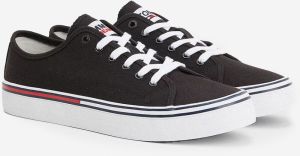 Čierne pánske tenisky Tommy Hilfiger Essential Low Cut