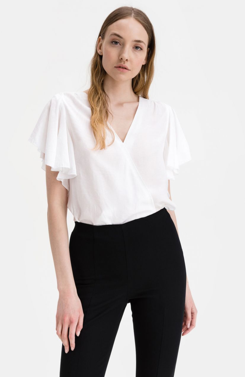 Blúzky pre ženy Salsa Jeans - biela