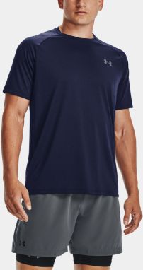 Tričko Under Armour UA Tech 2.0 SS Tee Novinka - tmavomodrá