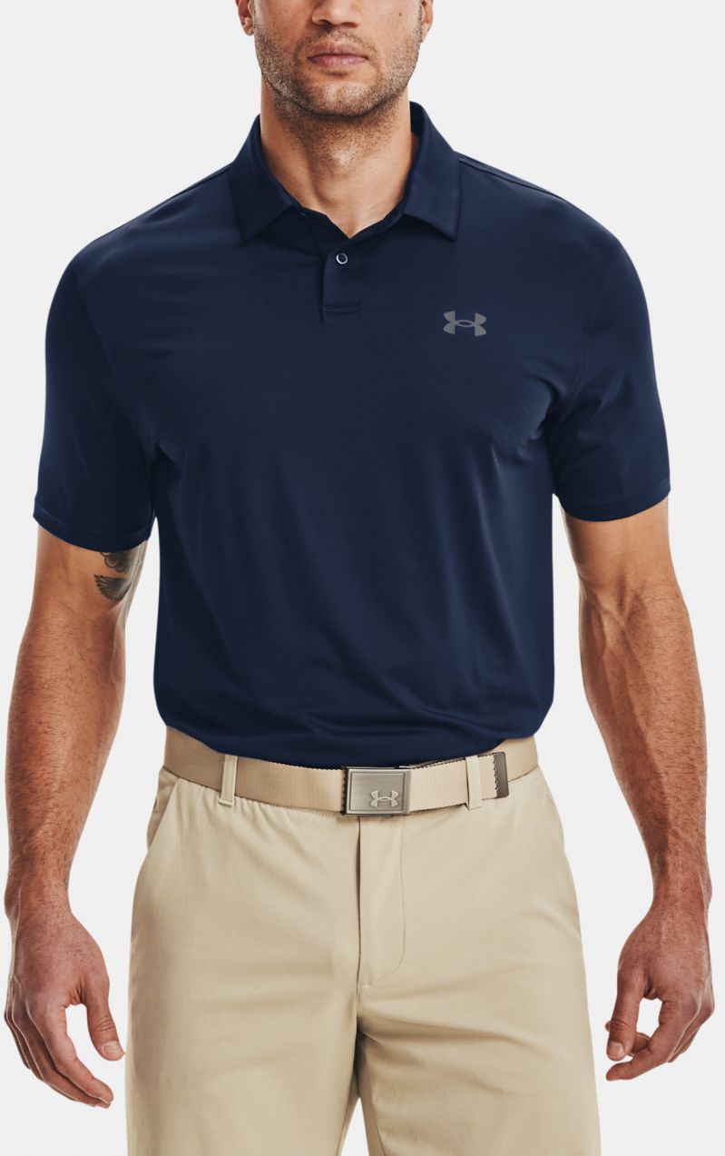 Tričko Under Armour T2G Polo - tmavomodré