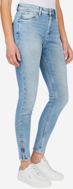 Svetlomodré dámske skinny fit rifle Pepe Jeans Dion