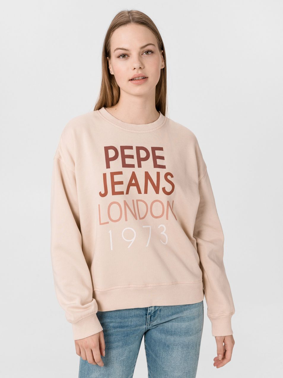 Pepe Jeans Marta Mikina Béžová