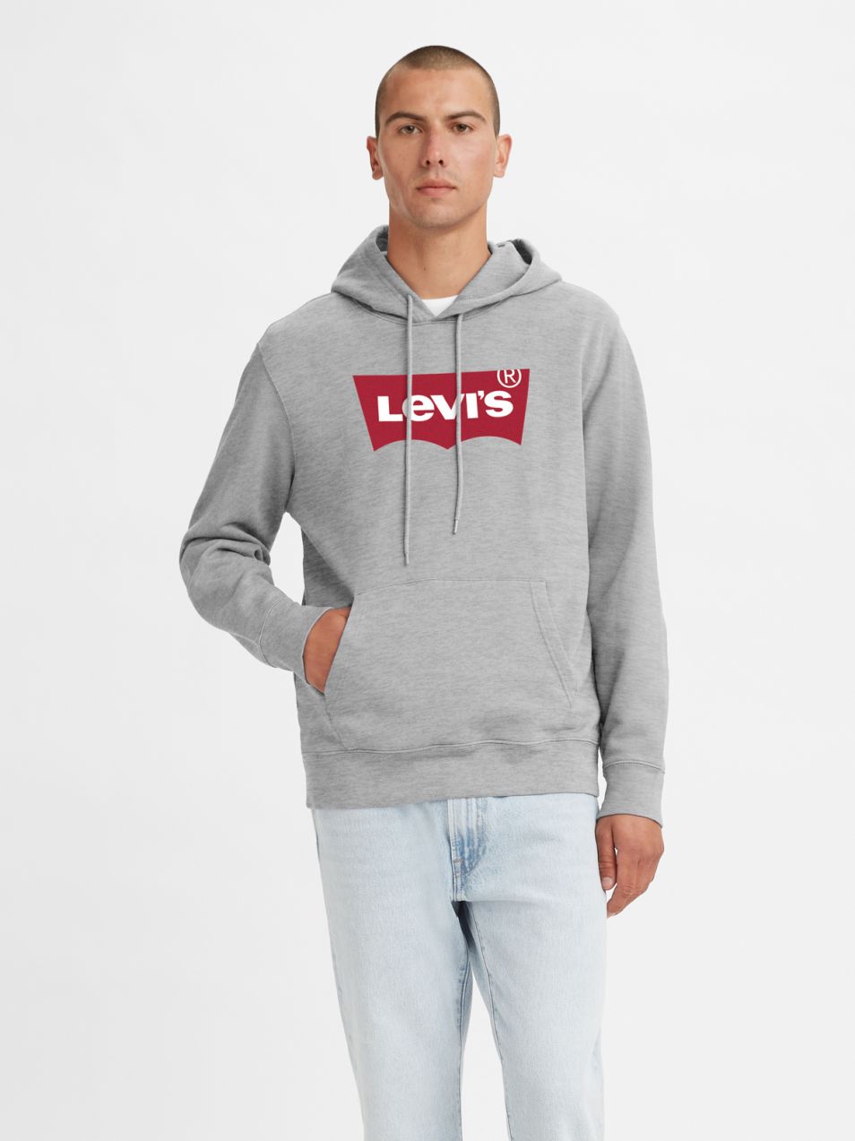 Svetlošedá pánska mikina Levi's®