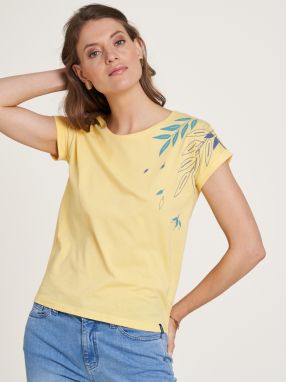 Žlté dámske tričko Tranquillo galéria