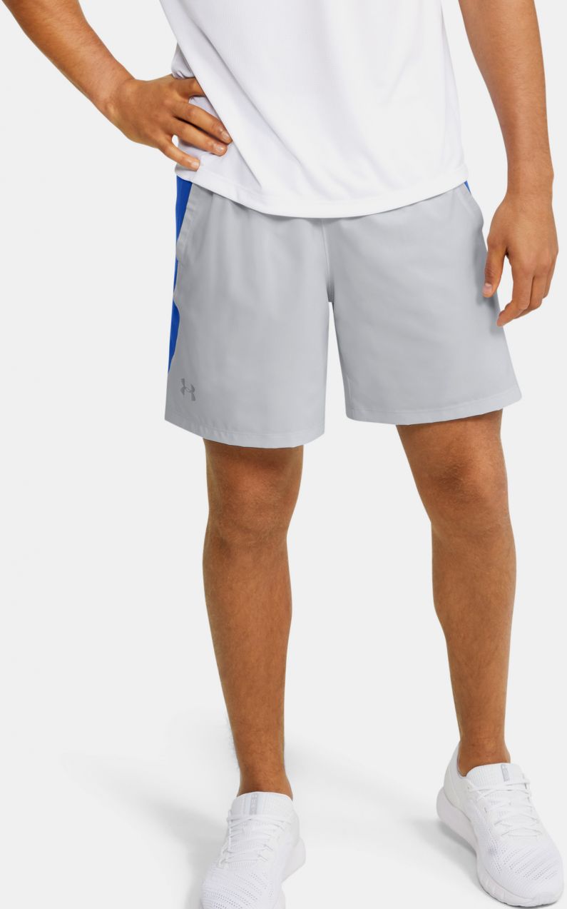 Nohavice a kraťasy pre mužov Under Armour - sivá