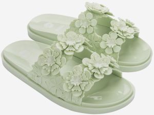 Papuče, žabky pre ženy Melissa - svetlozelená