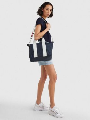 Tmavomodrá dámska kabelka Tommy Hilfiger