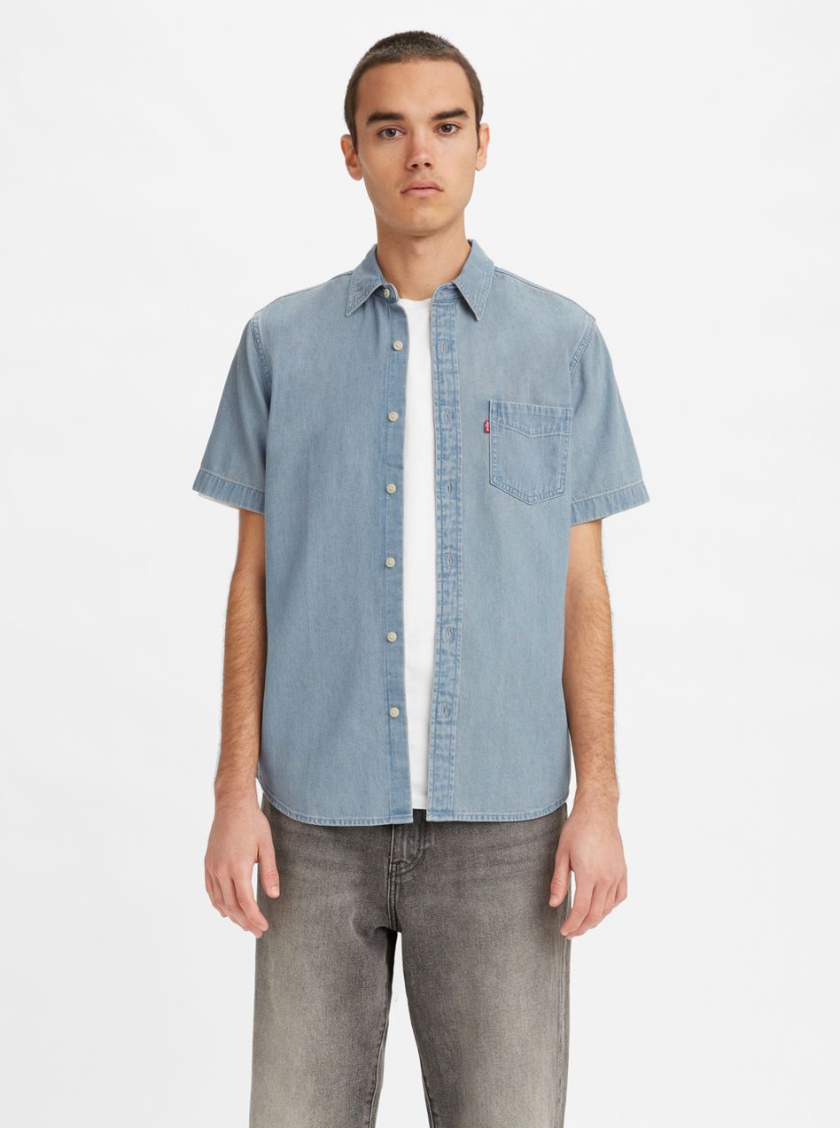 Levi's modrá pánska košeľa