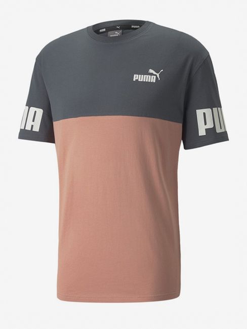 Tričká pre mužov Puma - ružová, sivá