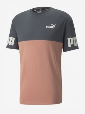Tričká pre mužov Puma - ružová, sivá