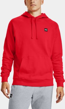 Mikina Under Armour Rival Fleece Hoodie-RED