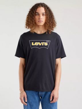 Tričká s krátkym rukávom pre mužov Levi's® - čierna