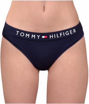 Nohavičky pre ženy Tommy Hilfiger - modrá