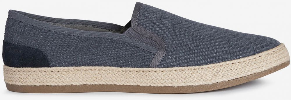 Tmavomodré pánske slip on tenisky Geox Pantelleria