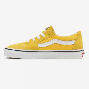 Žlté dámske kožené tenisky VANS UA SK8-Low