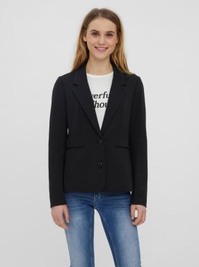 Čierne oblekové slim fit sako VERO MODA Lucca