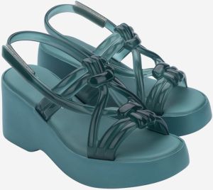 Sandále pre ženy Melissa - petrolejová