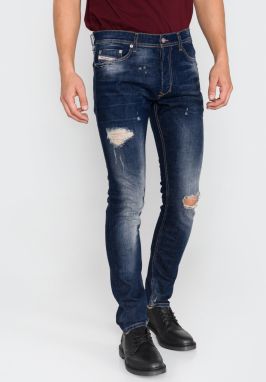 Slim fit pre mužov Diesel - modrá