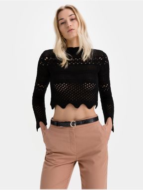 Guess čierne crop top Annie