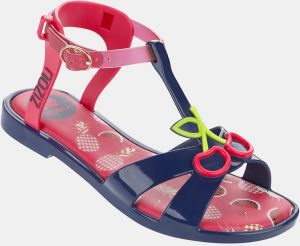 Modro-ružové dievčenské sandále Zaxy