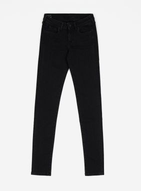 Čierne dámske skinny fit džínsy Pepe Jeans