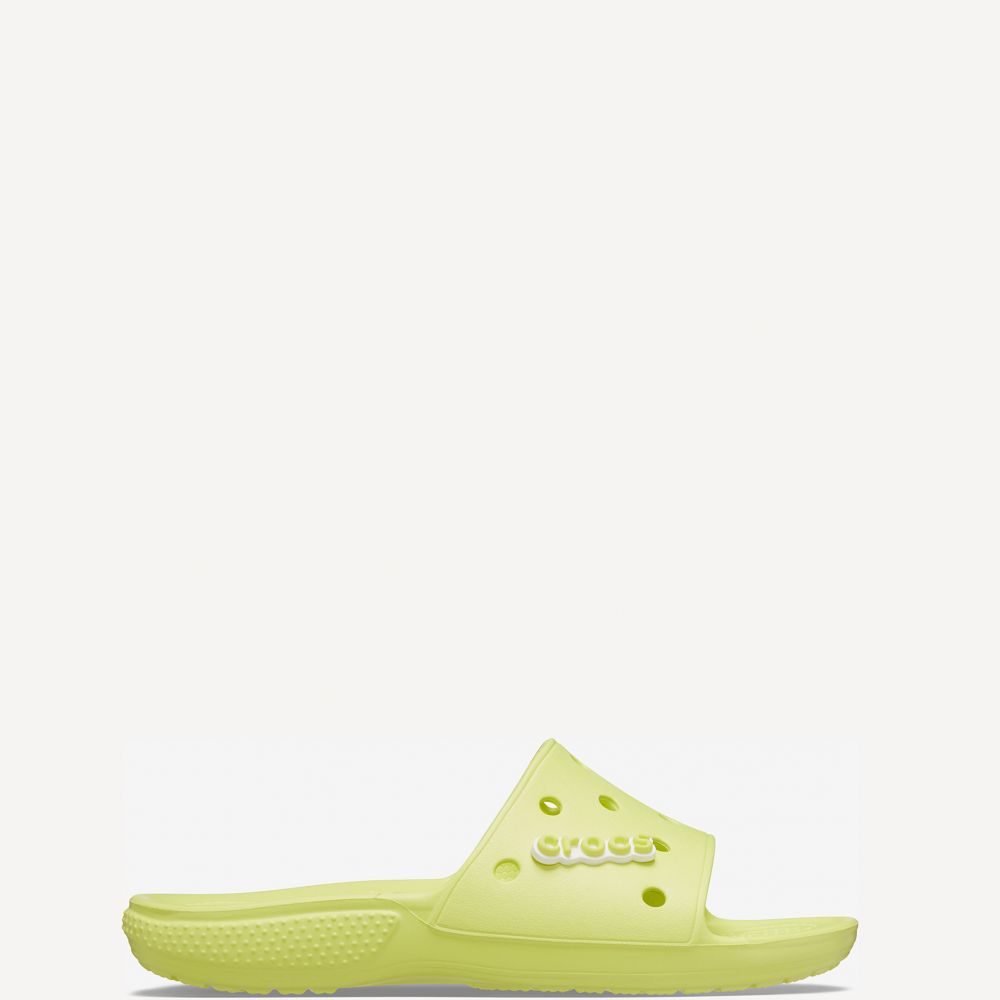 Svetlo zelené dámske šľapky Crocs Classic