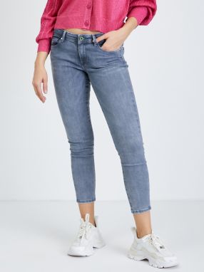 Svetlomodré dámske skinny fit džínsy Pepe Jeans Lola