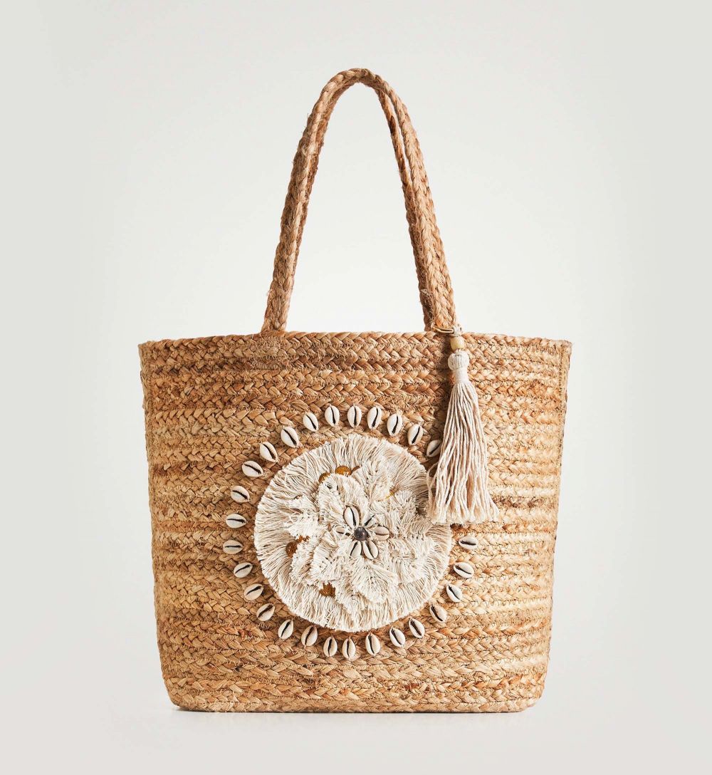 Béžová dámska veľká kabelka Desigual Tulum Shopper
