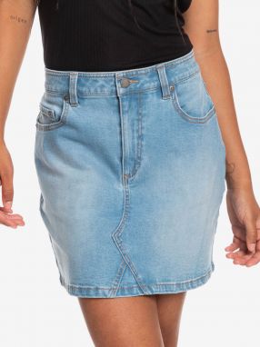 Svetlomodrá dámska džínsová sukňa Roxy galéria