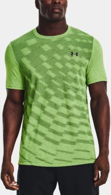 Tričko Under Armour UA Seamless Radial SS - zelená