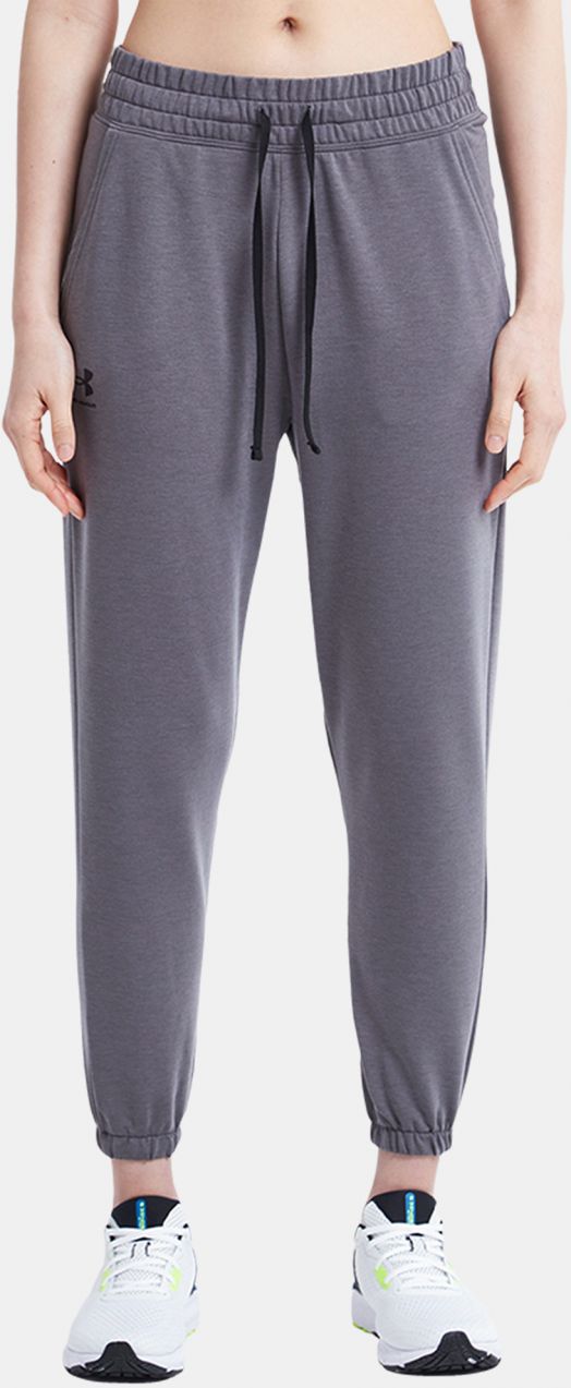 Tepláky Under Armour Rival Terry Jogger - šedá
