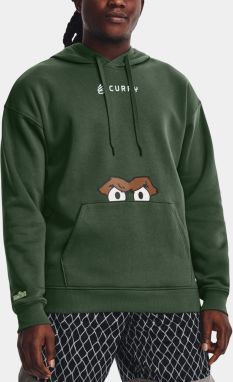 Mikina Under Armour CURRY X OSCAR GROUCHY HOODY-GRN