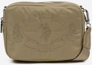 Hnedá dámska malá crossbody kabelka US Polo Assn. Springfield