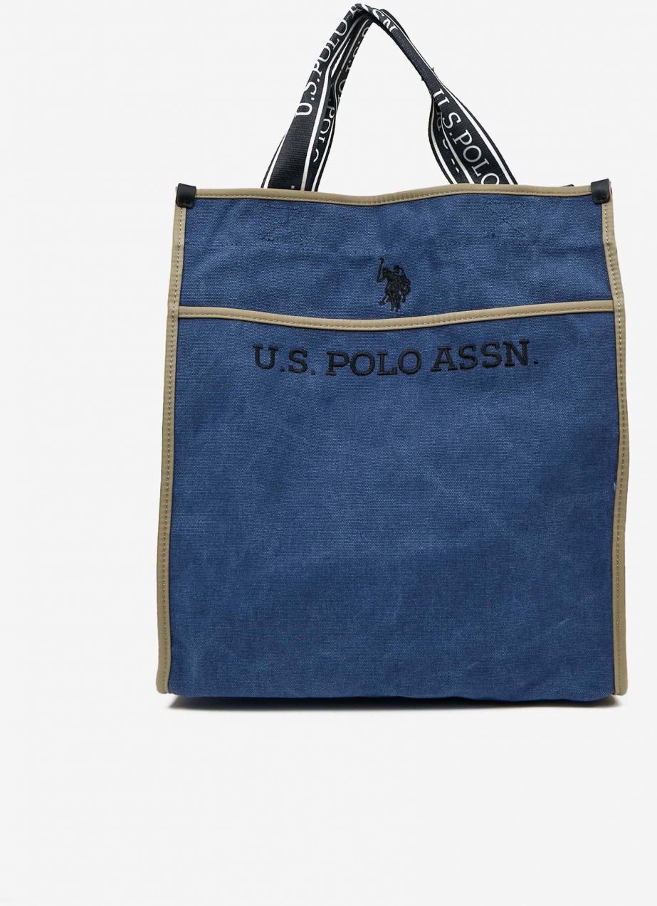 Tmavomodrá dámska veľká taška US Polo Assn. Halifax
