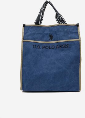 Tmavomodrá dámska veľká taška US Polo Assn. Halifax