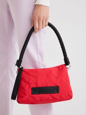 Koralová dámska malá crossbody kabelka 2v1 Desigual Dortmund