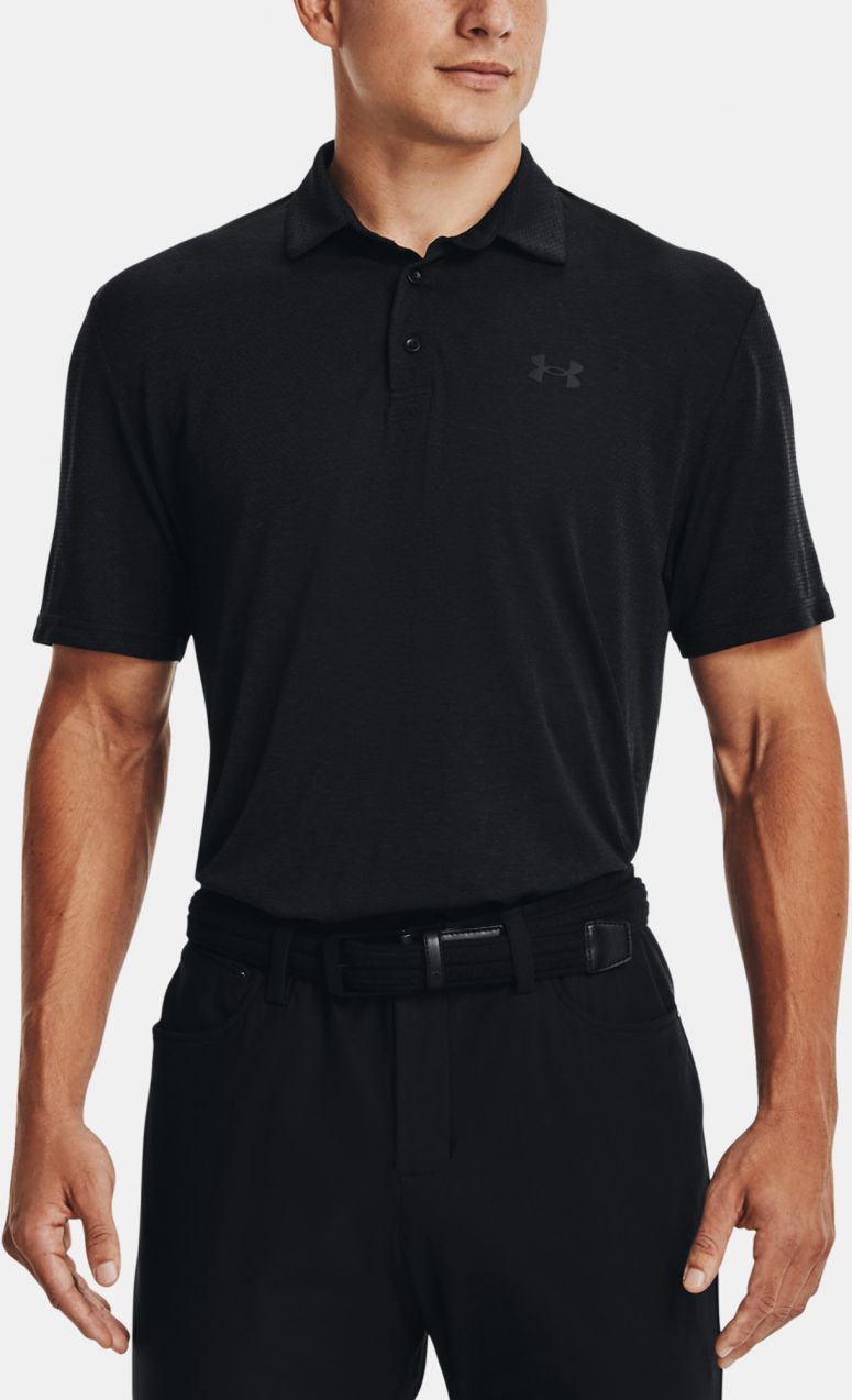 Tričko Under Armour UA Vanish Seamless Polo - čierna